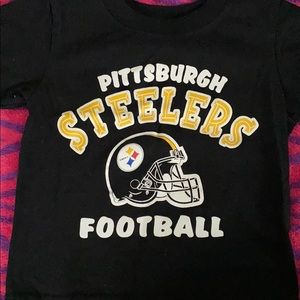 Toddler Steelers Football tee